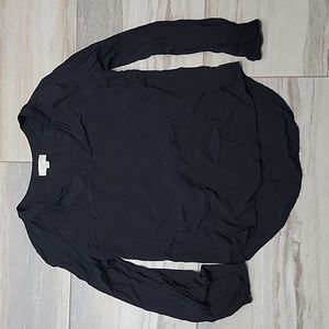 Women's Black Loft Outlet Blouse Size Small